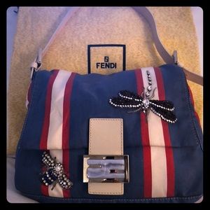 Fendi Embellished Handbag